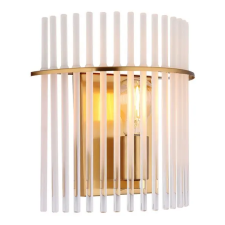 GLOBO Gorley arany-opál fali lámpa (GLO-15698WM) E27 1 izzós IP20 világítás