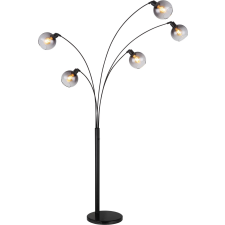 GLOBO – lighting Globo Lighting Seymour állólámpa 5x40 W fekete 58228NBS világítás