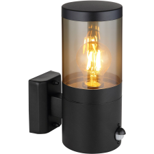GLOBO – lighting Globo Lighting Xeloo kültéri fali lámpa 1x60 W fekete 32014BSS kültéri világítás