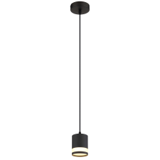 GLOBO Lucero függeszték fekete matt 1xGx53 LED világítás