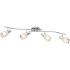 GLOBO Roy króm-fehér mennyezeti spotlámpa (GLO-54985-4) E14 4 izzós IP20