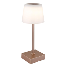 GLOBO Xayden pezsgő-opál LED asztali lámpa (GLO-28061CH) LED 1 izzós IP20 világítás