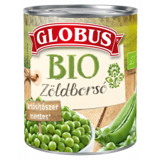 Globus bio zöldborsó konzerv 1 db konzerv