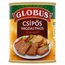  Globus Csípős Vagdalthús 130g konzerv