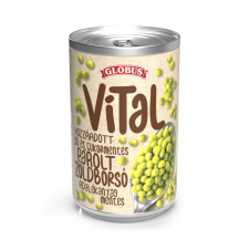 Globus vital zöldborsó konzerv 285 g 1 db reform élelmiszer