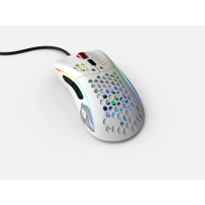 Glorious - MODEL D- RGB(FÉNYES) - FEHÉR (GLO-MS-DM-GW) egér