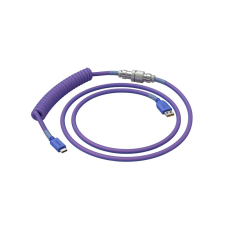 Glorious USB-C billentyűzet spirálkábel lila (GLO-CBL-COIL-NEBULA) (GLO-CBL-COIL-NEBULA) billentyűzet