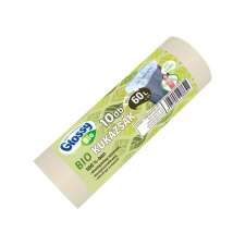 GLOSSY BIO komposztálható, lebomló kukazsák 60L (60x70cm) - 10db tisztító- és takarítószer, higiénia