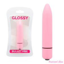 GLOSSY GLOSSY - VÉKONY HANGULATÚ RÓZSASZÍN VIBRÁTOR vibrátorok