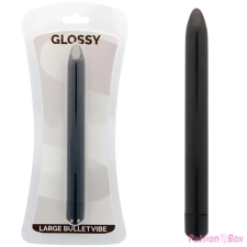 GLOSSY GLOSSY - VÉKONY VIBRÁTOR FEKETE VIBRÁTOR vibrátorok