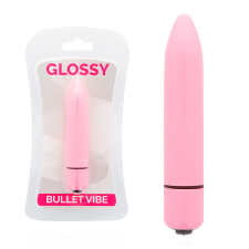 GLOSSY - VÉKONY VIBRÁLÓ MÉLY RÓZSASZÍN VIBRÁTOR vibrátorok