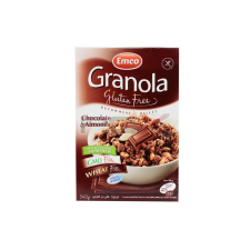  Gluténmentes granola müzli csokoládéval és mandulával 340g reform élelmiszer