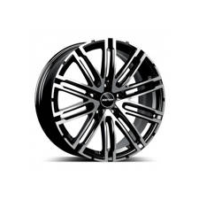 GMP Targa Fekete Diamond 5/130 22x11,5 ET52 71,6 alufelni