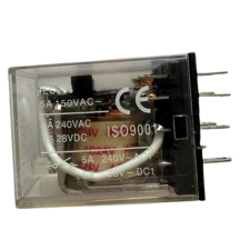 GMV miniatűr ipari relé   24 V AC GMY-3 villanyszerelés