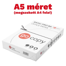 Go Copy Másolópapír A5 500ív/csomag fénymásolópapír