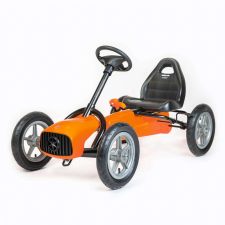  Go-kart Baby Mix Buggy pedálos gyerek gokart narancssárga lábbal hajtható járgány