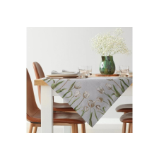 Gobelin tulipán mintás asztalterítő Szürke 100x100 cm +/-5% party kellék