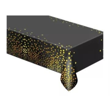 Godan Beauty & Chrarm: Fekete-arany pöttyös terítő party kellék