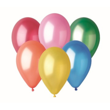 Godan Fémes árnyalatú lufi csomag, 25 cm - 10 db party kellék