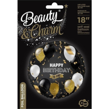 Godan Happy Birthday Balloon Fólia Lufi - 36 cm (GODA2488) party kellék