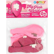 Godan Léggömb - 5 db, 30 cm, My Pink World, Hercegnő (8021886345247) party kellék