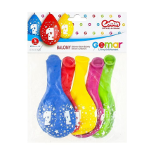 Godan Színes,születésnapi számos lógó lufi csomag, 30 cm - 1 (GS110/1W) party kellék