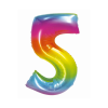 Godan Szivárvány számos fólia lufi - 5