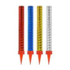 Godan Torta csillagszóró - holografikus, 12 cm, 4 db party kellék