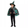 Godan Zöld varázsló jelmez - köpeny, kalap, 110/120 cm