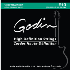 Godin E-10 Electric High-Definition Strings gitár kiegészítő