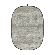 Godox Fehér Téglafal Mintás Fotó-Stúdió Háttér -150x200 cm Összecsukható háttérkarton