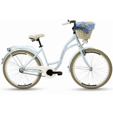 GOETZE Colorus Női kerékpár 1 fokozat 26″ kerék 18” váz 155-180 cm magassag Kék city kerékpár
