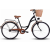 GOETZE Eco  Női kerékpár 1 fokozat 26″ kerék 18” váz 155-180 cm magassag Fekete