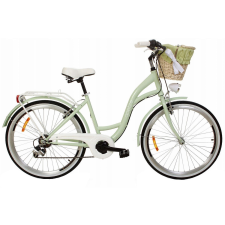 GOETZE ® Mood Női kerékpár 6 fokozat 26″ kerék 17” váz 155-180 cm magassag, Zöld city kerékpár