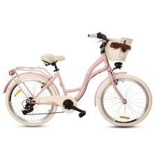 GOETZE Style Női kerékpár 6 fokozat 24″ kerék 125-165 cm magassag city kerékpár