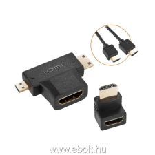GoGEN HDMIKIT01 csatlakozó szett kábel és adapter