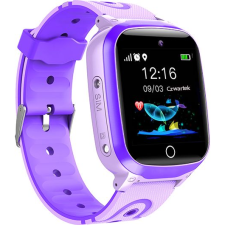 GoGPS K17 Gyerek Okosóra GPS Lila Vízálló 1.44" Érintőkijelző (K17PR) okosóra