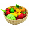 Goki Fa játék gyümölcsök kosárban