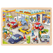 Goki Fa puzzle, benzinkúton puzzle, kirakós