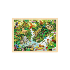 Goki fa puzzle, dzsungel, 96 darab. puzzle, kirakós