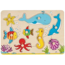Goki Fogantyús Kirakó, Tengeri Élet (GOKI-57953) puzzle, kirakós