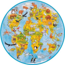 Goki Földgömb Puzzle, XXL Méret (4013594577113) puzzle, kirakós