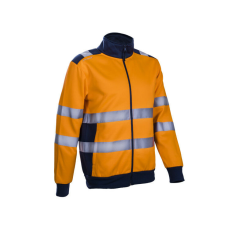  GOKKAN HI-VIZ NARANCS CIPZÁRAS PULÓVER_S