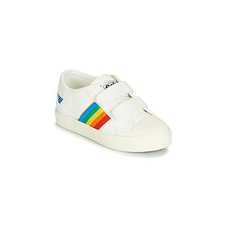 Gola Rövid szárú edzőcipők COASTER RAINBOW VELCRO Fehér 34 gyerek cipő