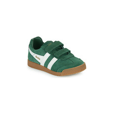 Gola Rövid szárú edzőcipők HARRIER VELCRO Zöld 28 gyerek cipő