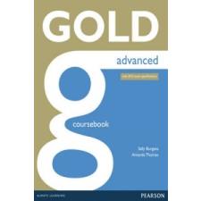  Gold Advanced Coursebook – Sally Burgess idegen nyelvű könyv