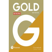  Gold B1+ Pre-First New Edition Coursebook – Lynda Ms Edwards idegen nyelvű könyv