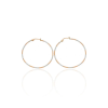 Gold earrings for ladies AU64564 - 14 karátos arany női karika fülbevaló