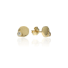 Gold earrings for ladies AU65610 - 14 karátos arany női beszúrós fülbevaló