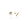 Gold earrings for ladies AU67142 - 14 karátos arany női beszúrós fülbevaló